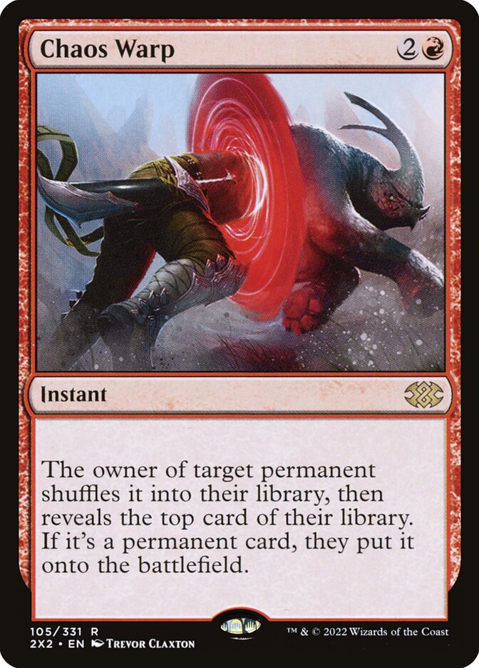 Chaos Warp card front
