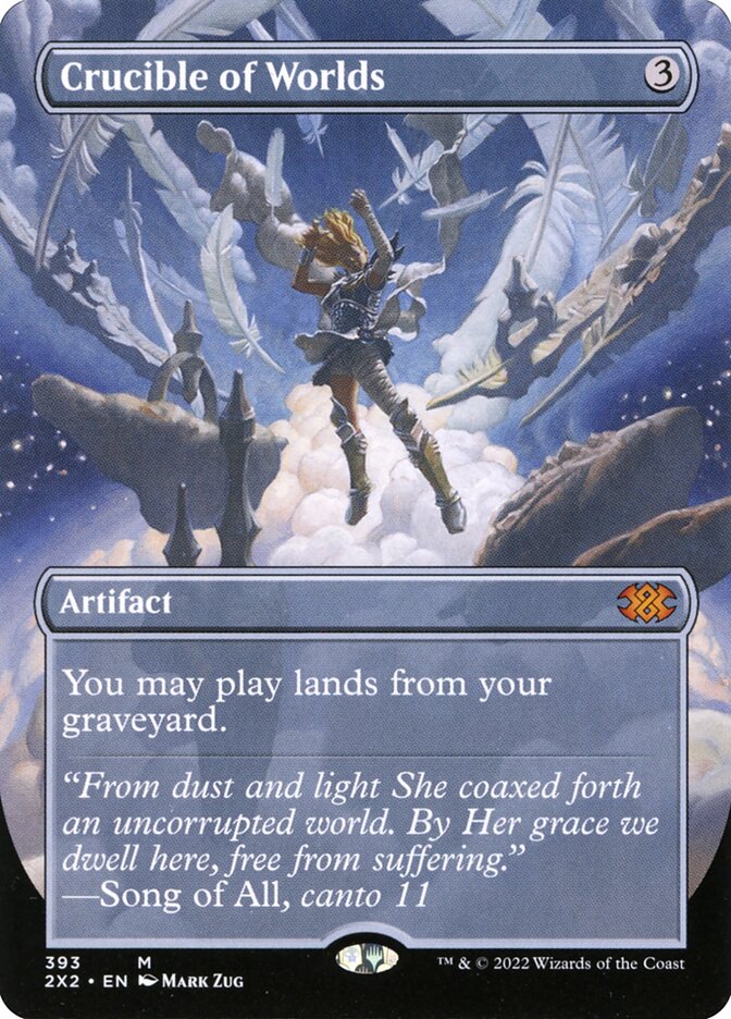 Crucible of Worlds card front