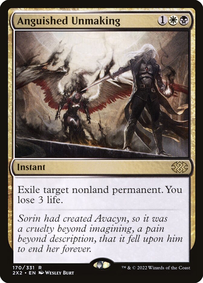 Anguished Unmaking card front