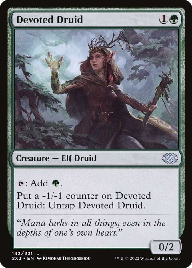 Devoted Druid card front