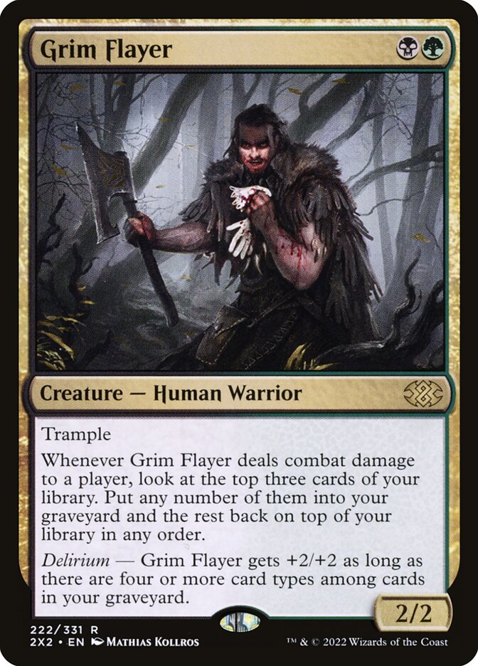 Grim Flayer card front