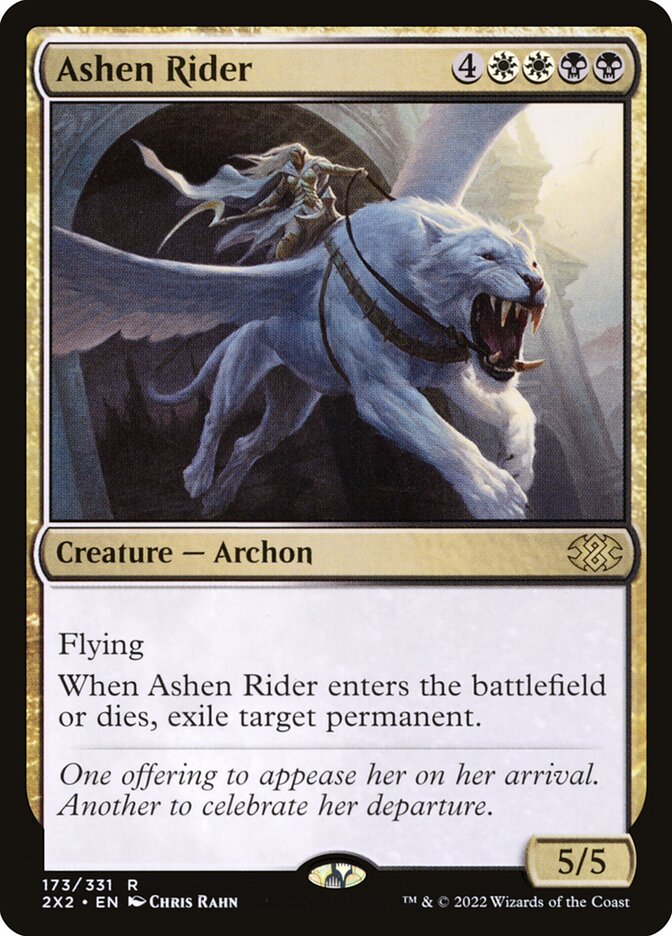 Ashen Rider card front