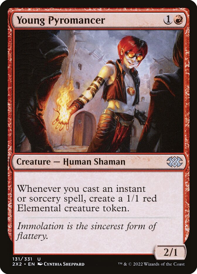 Young Pyromancer card front
