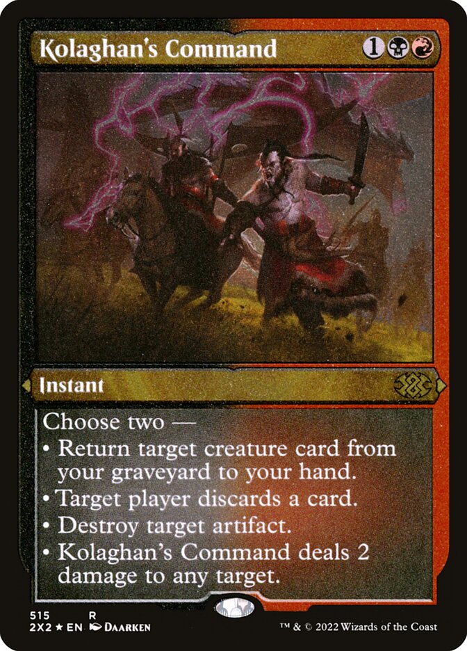 Kolaghan's Command card front