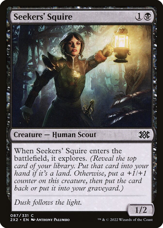 Seekers' Squire card front
