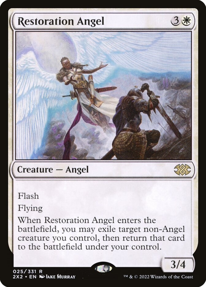 Restoration Angel card front