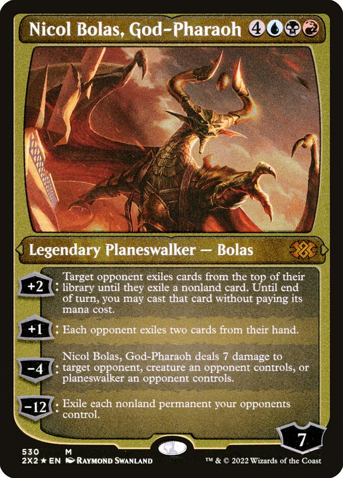 Nicol Bolas, God-Pharaoh card front
