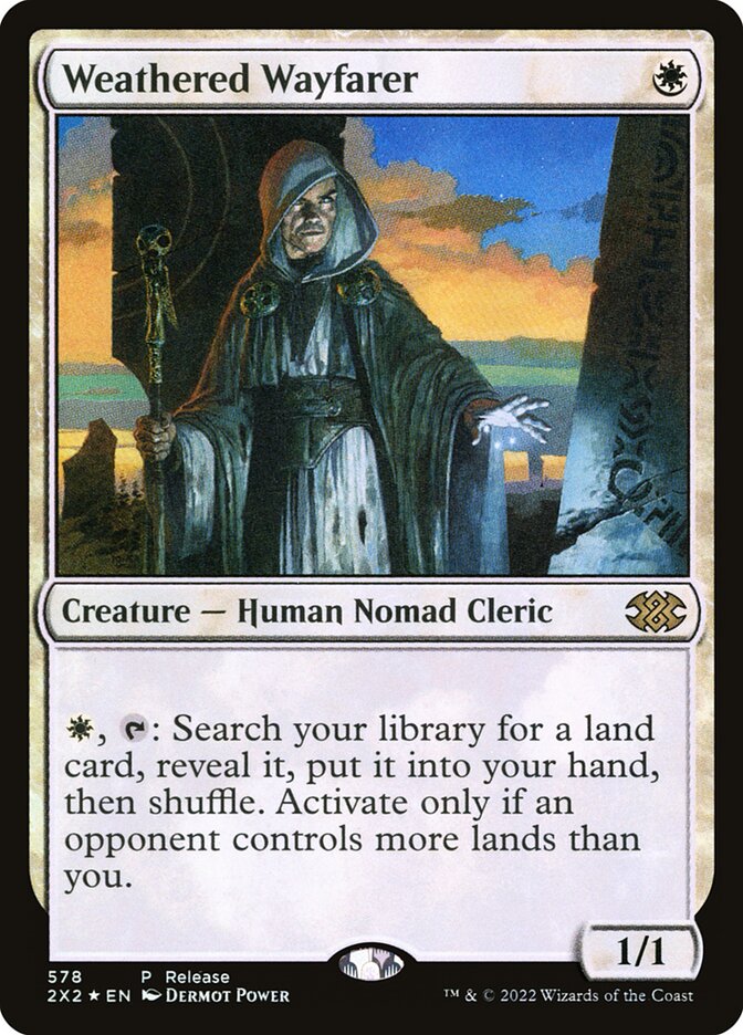 Weathered Wayfarer card front