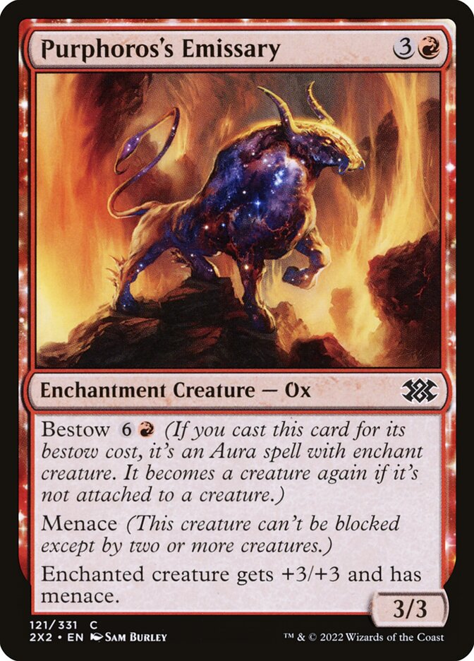 Purphoros's Emissary card front