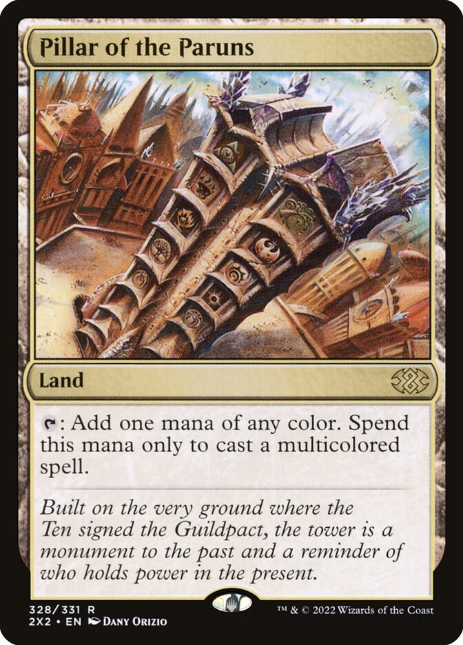 Pillar of the Paruns card front