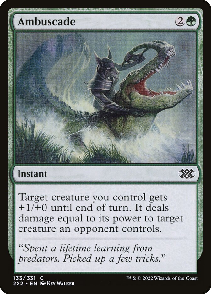 Ambuscade card front