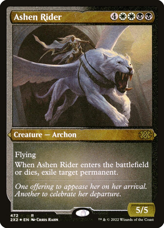 Ashen Rider card front
