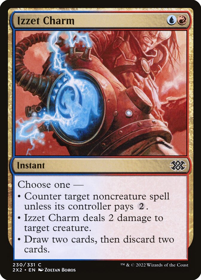 Izzet Charm card front