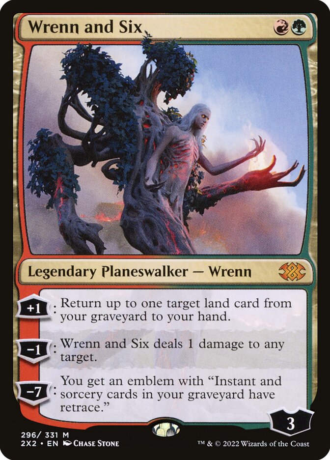 Wrenn and Six card front
