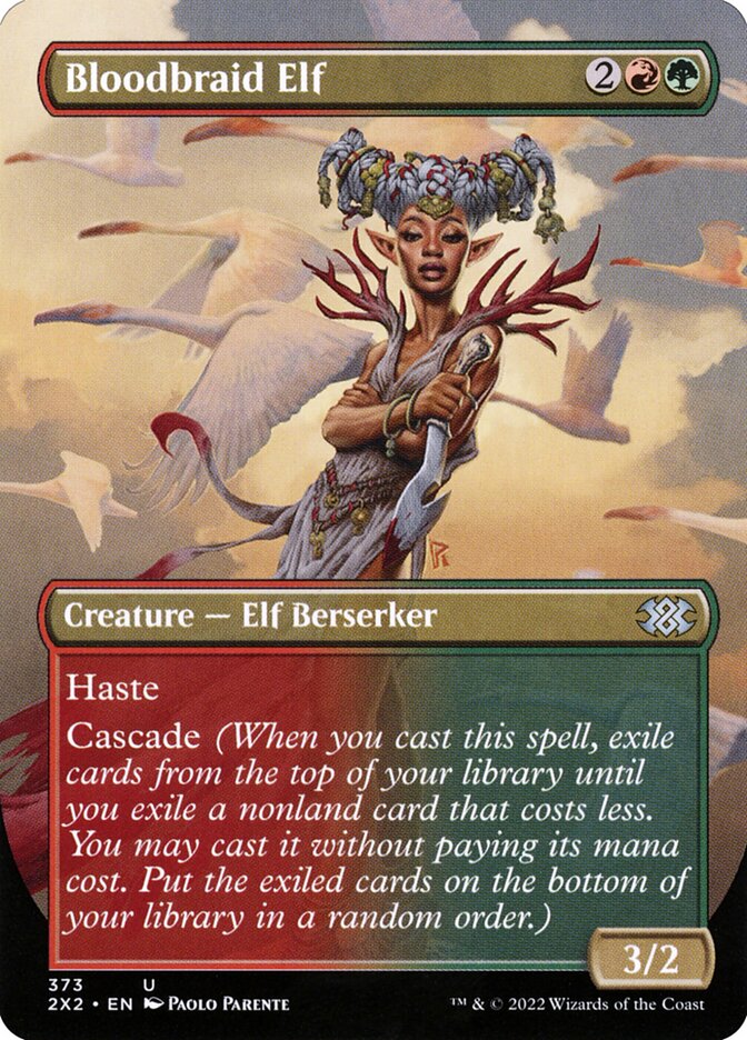 Bloodbraid Elf card front