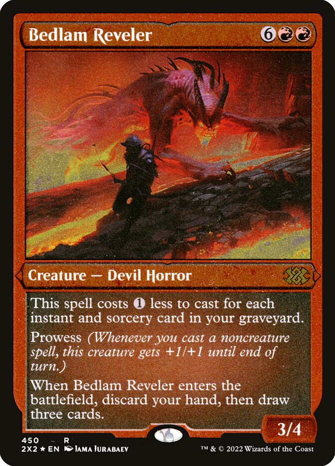 Bedlam Reveler card front