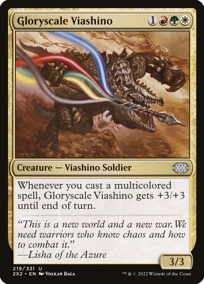 Gloryscale Viashino card front