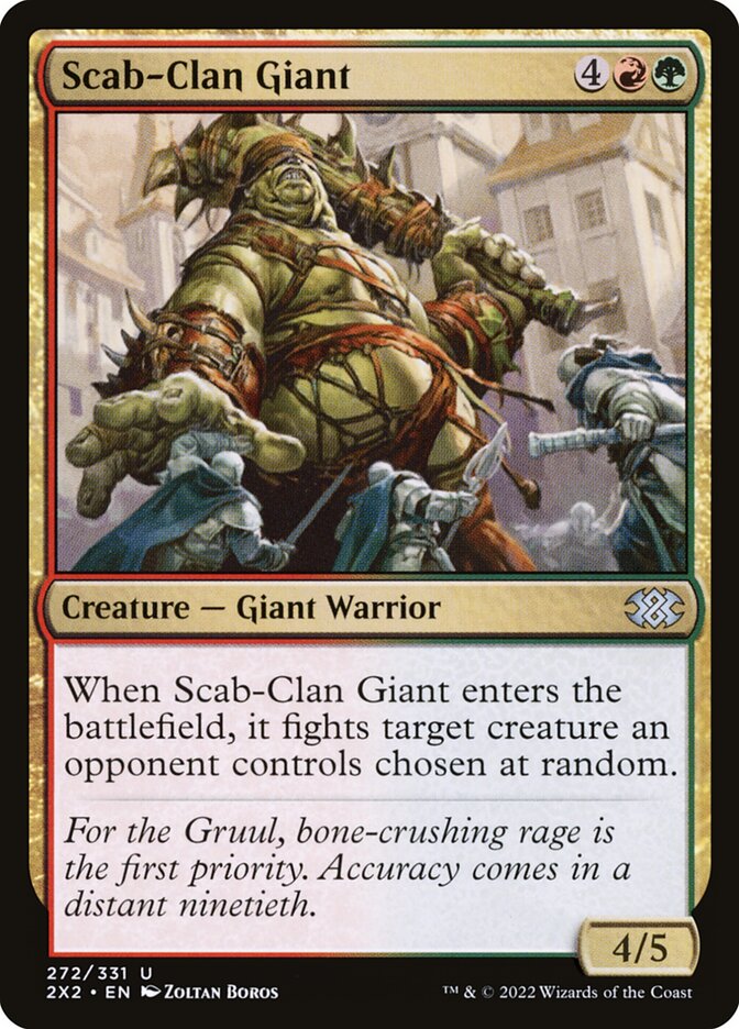 Scab-Clan Giant card front