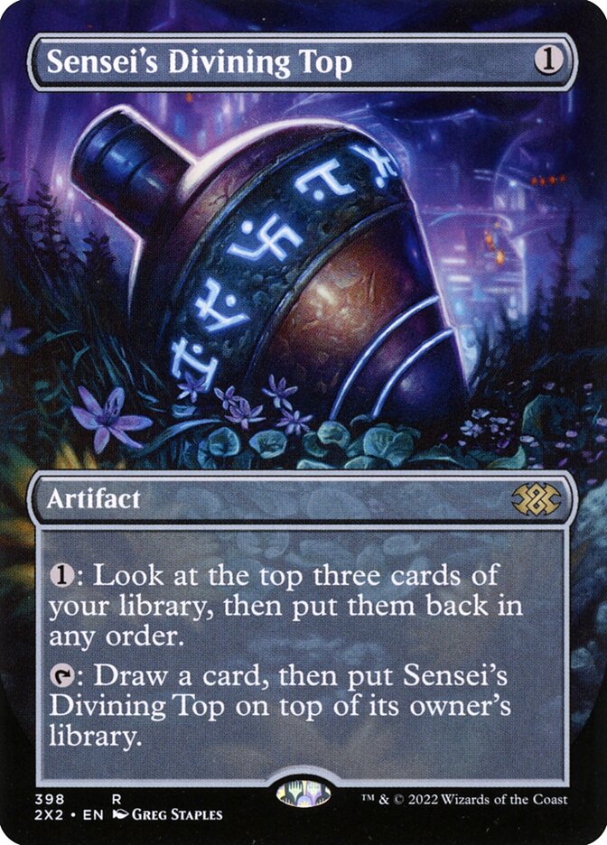 Sensei's Divining Top card front