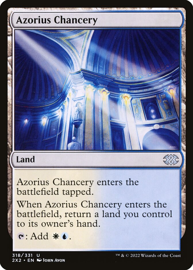 Azorius Chancery card front