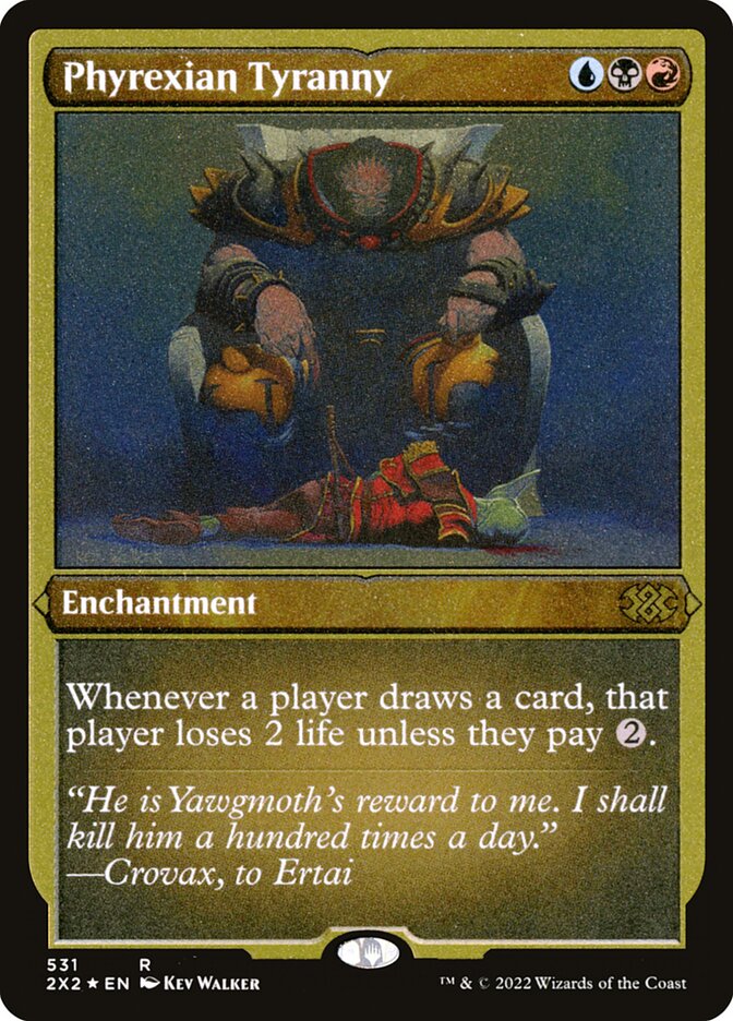 Phyrexian Tyranny card front