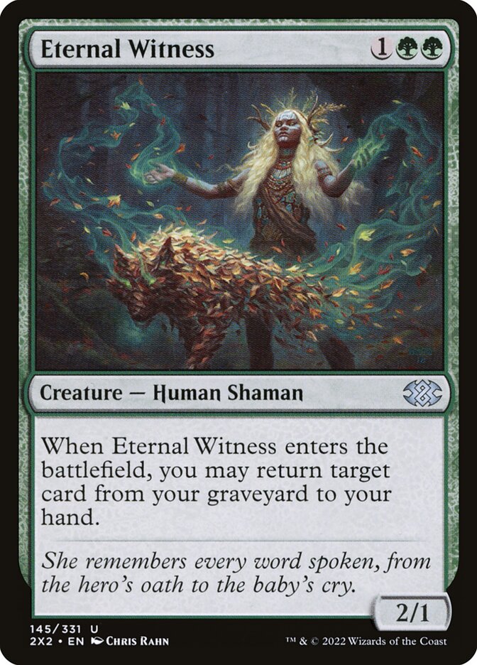 Eternal Witness card front