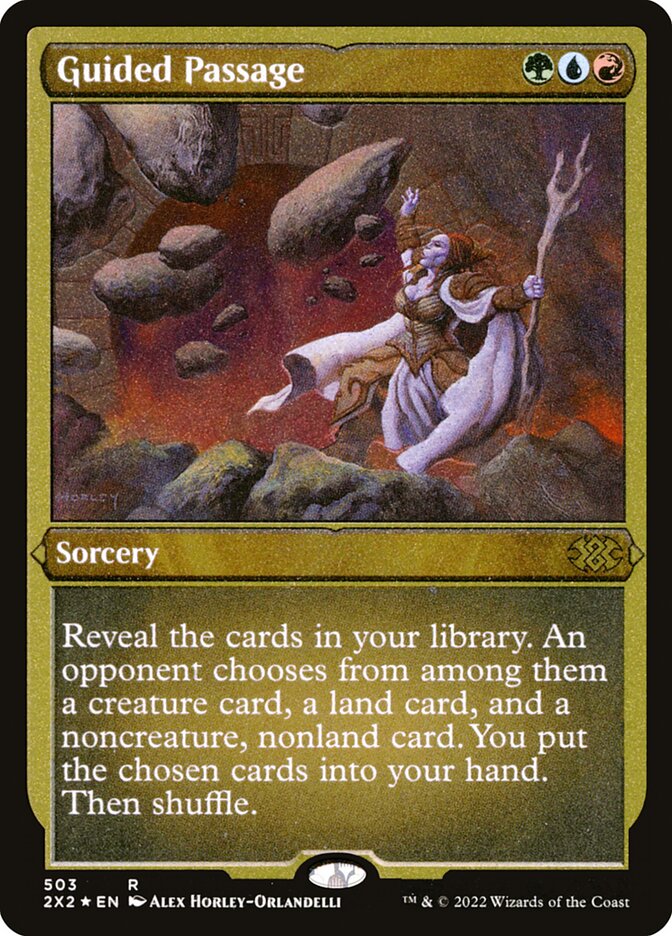 Guided Passage card front