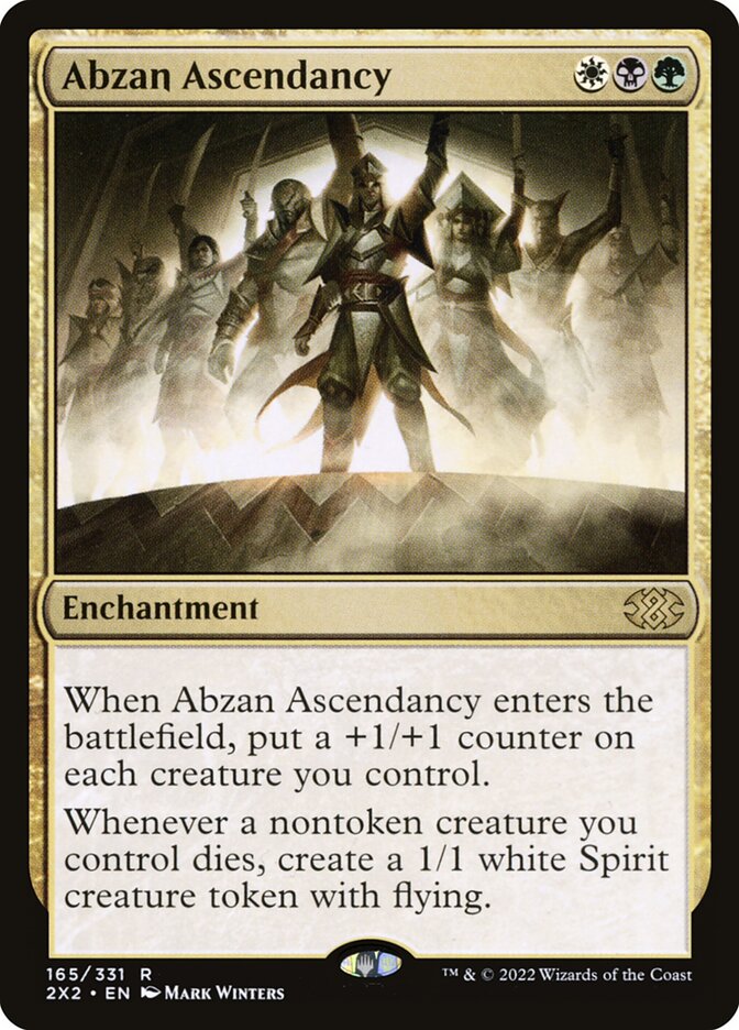 Abzan Ascendancy card front