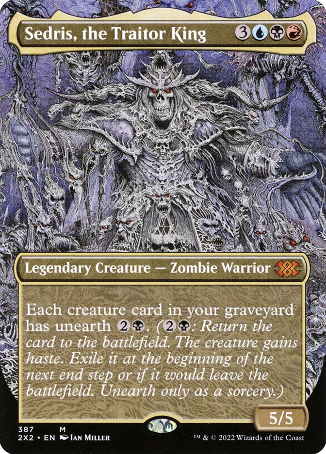 Sedris, the Traitor King card front