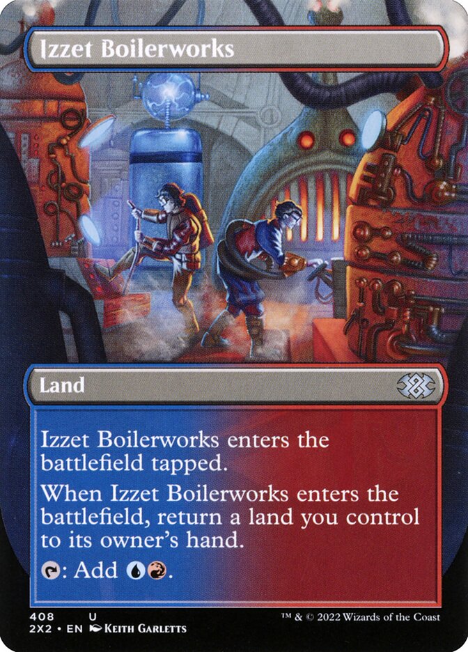 Izzet Boilerworks card front