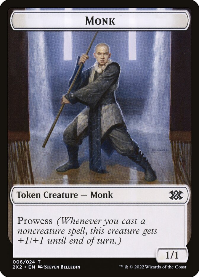 Monk card front
