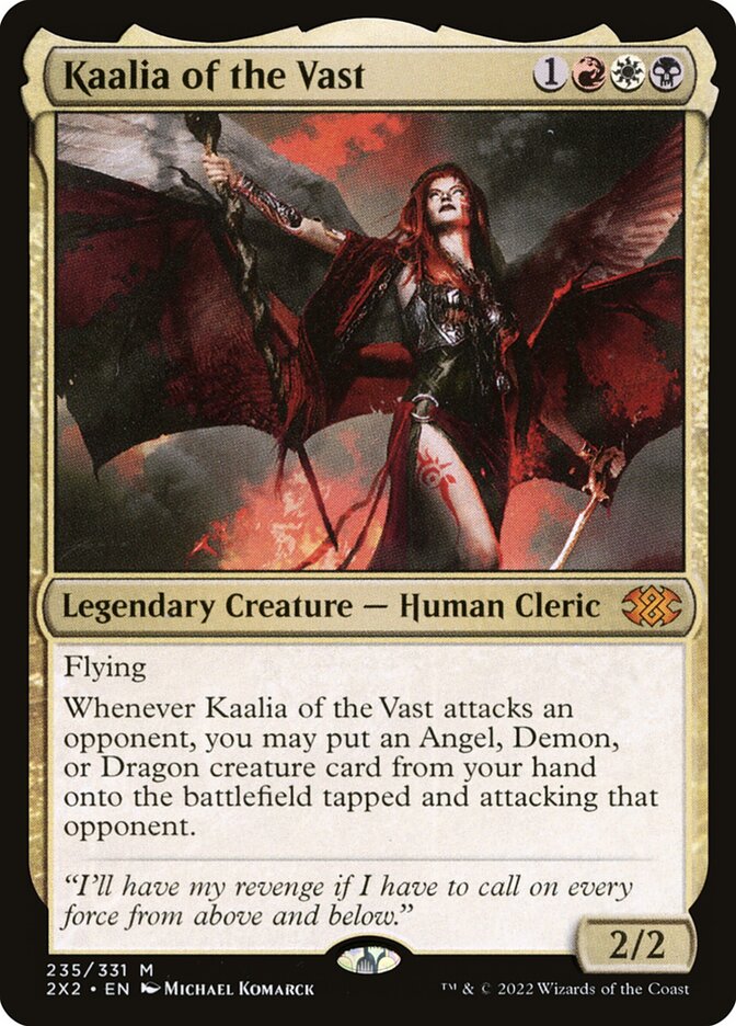 Kaalia of the Vast card front