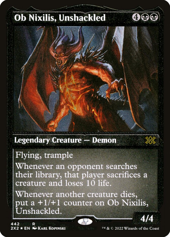 Ob Nixilis, Unshackled card front