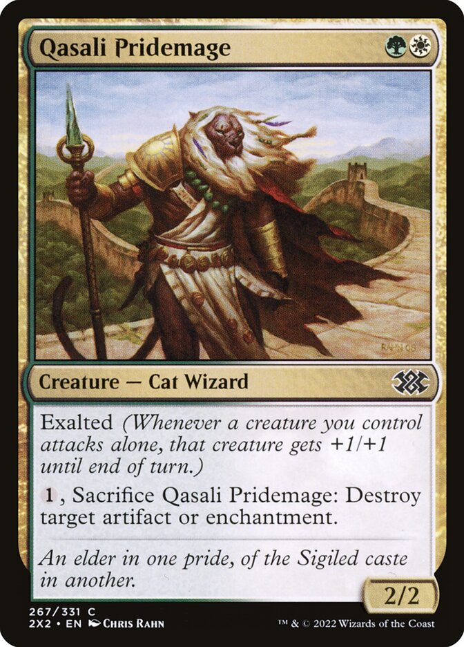 Qasali Pridemage card front