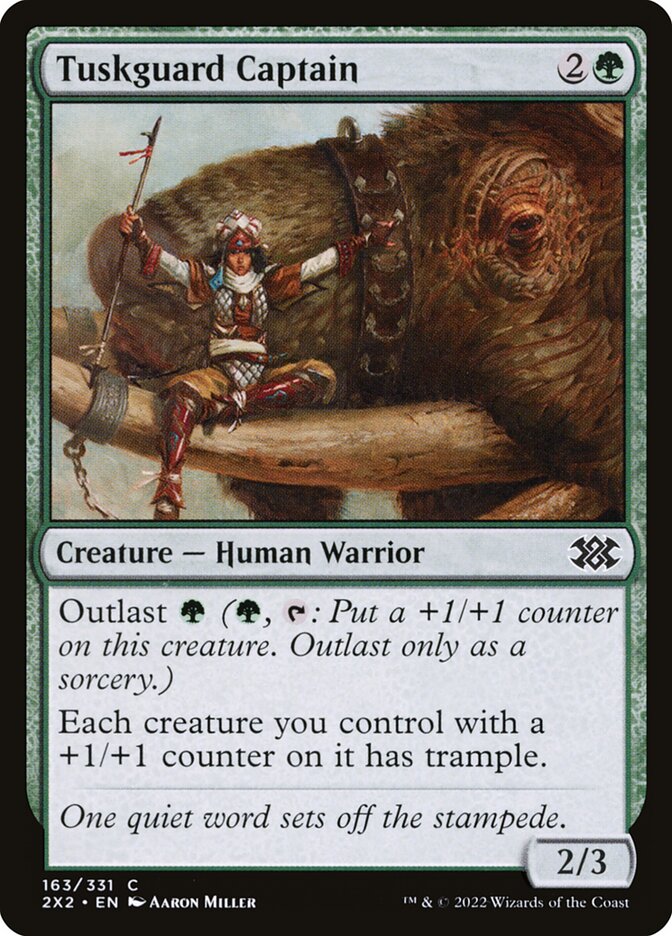 Tuskguard Captain card front