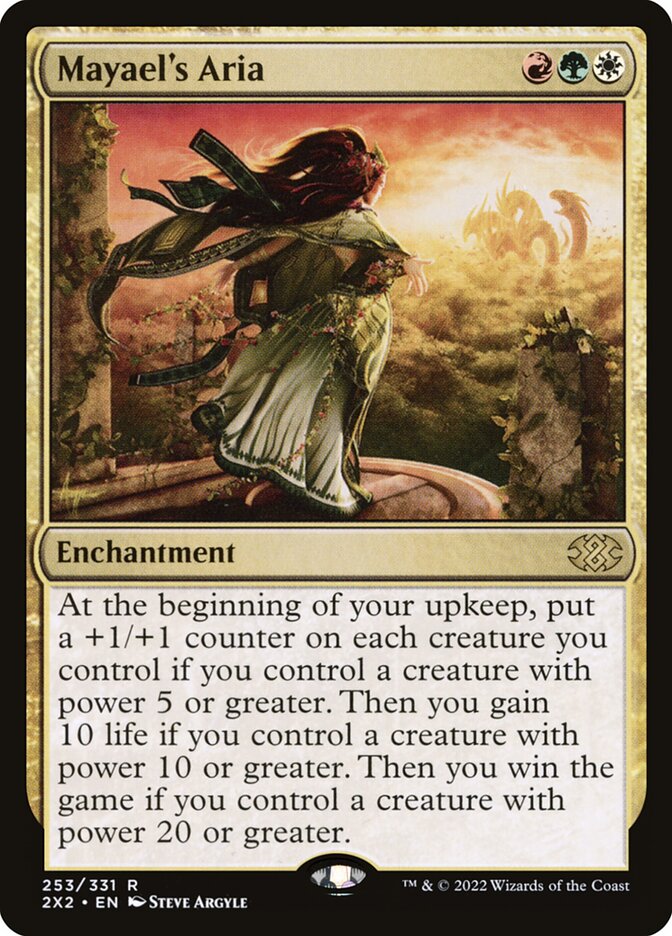Mayael's Aria card front