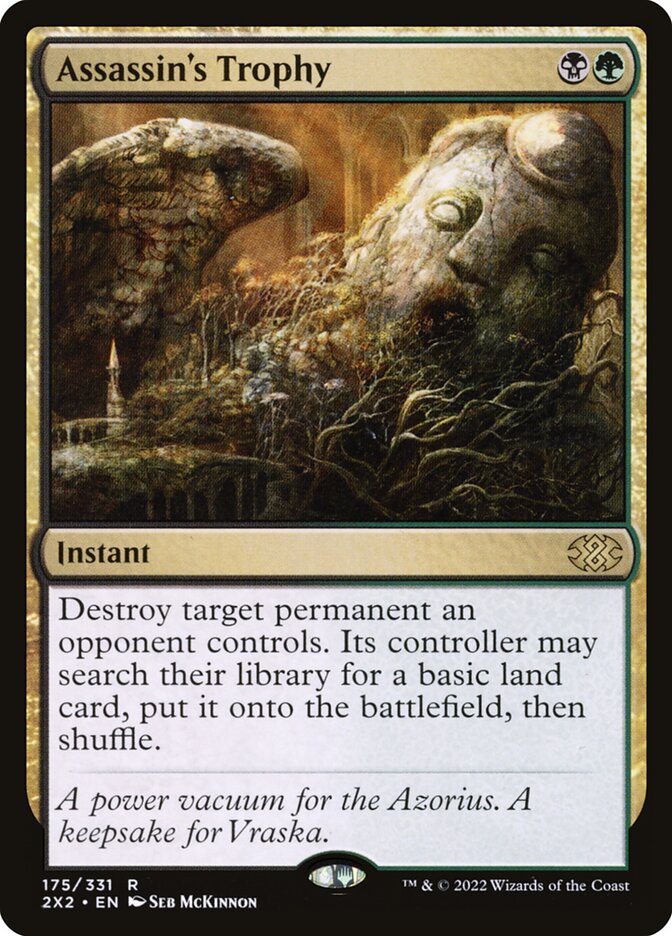 Assassin's Trophy card front