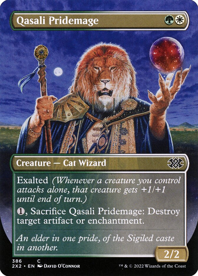 Qasali Pridemage card front