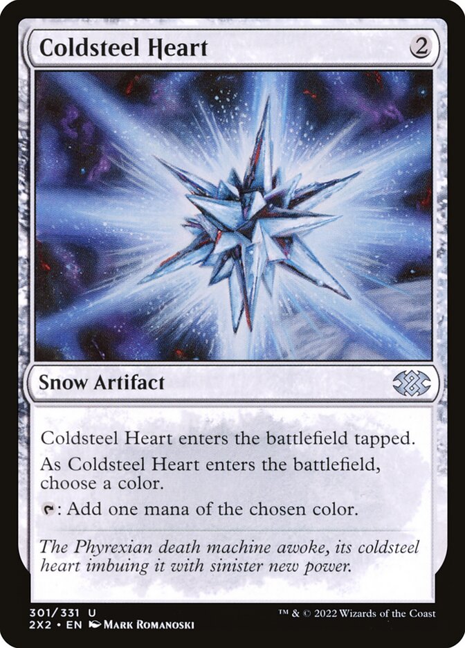 Coldsteel Heart card front