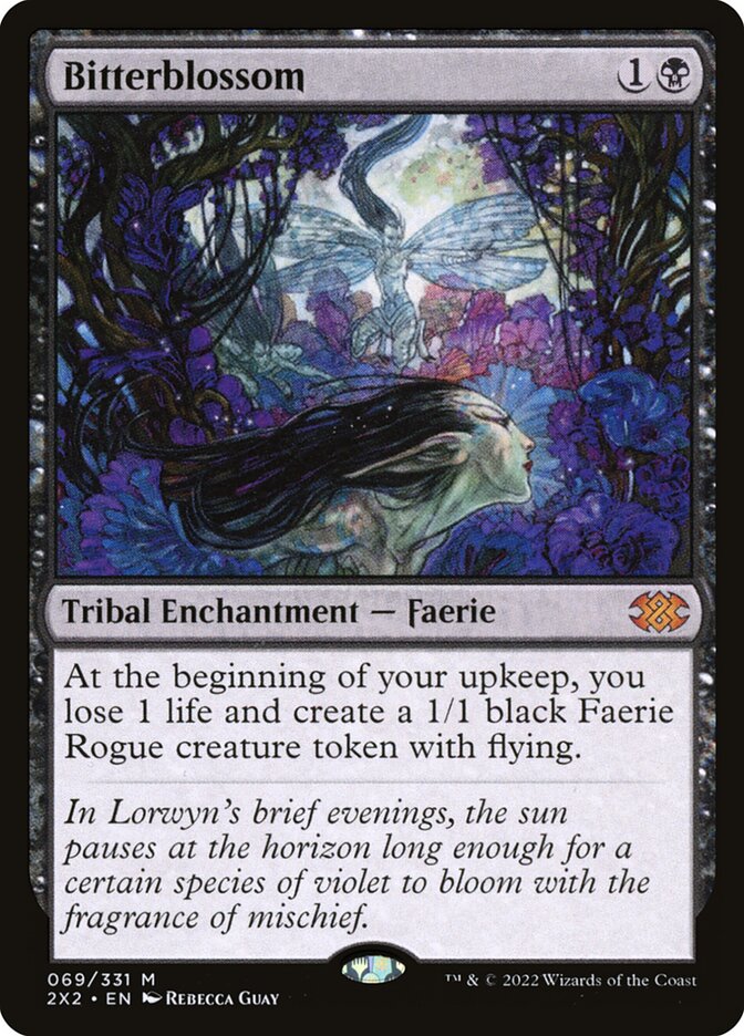 Bitterblossom card front