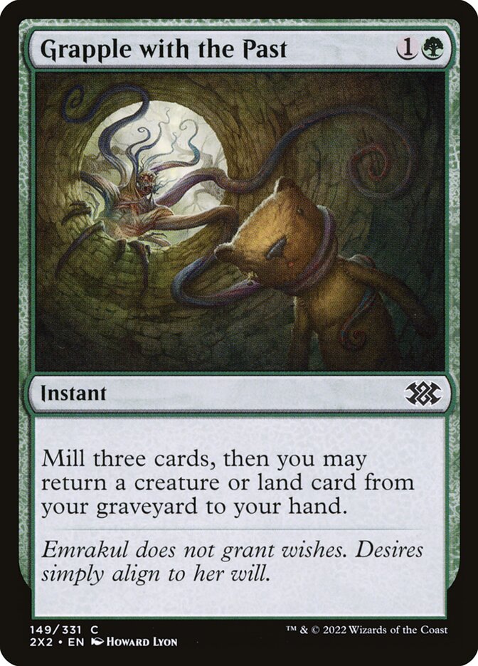 Grapple with the Past card front