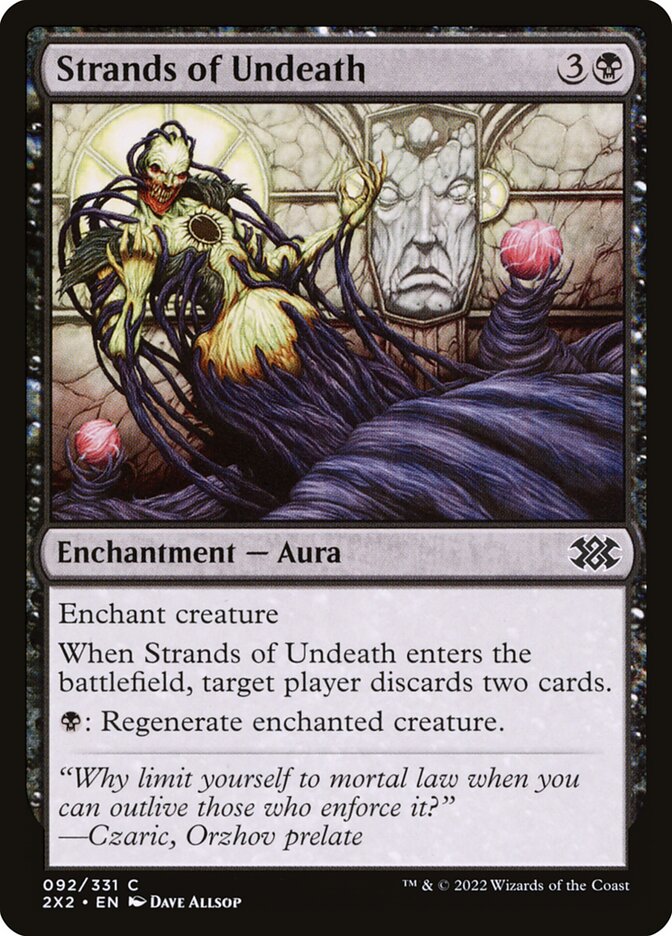Strands of Undeath card front