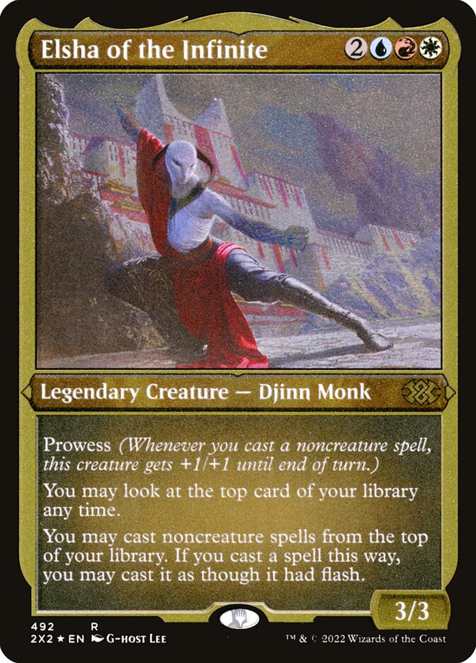 Elsha of the Infinite card front