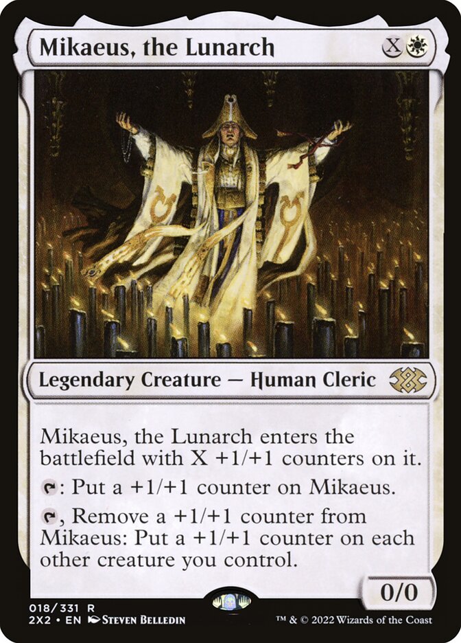 Mikaeus, the Lunarch card front
