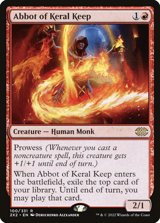 Abbot of Keral Keep card front