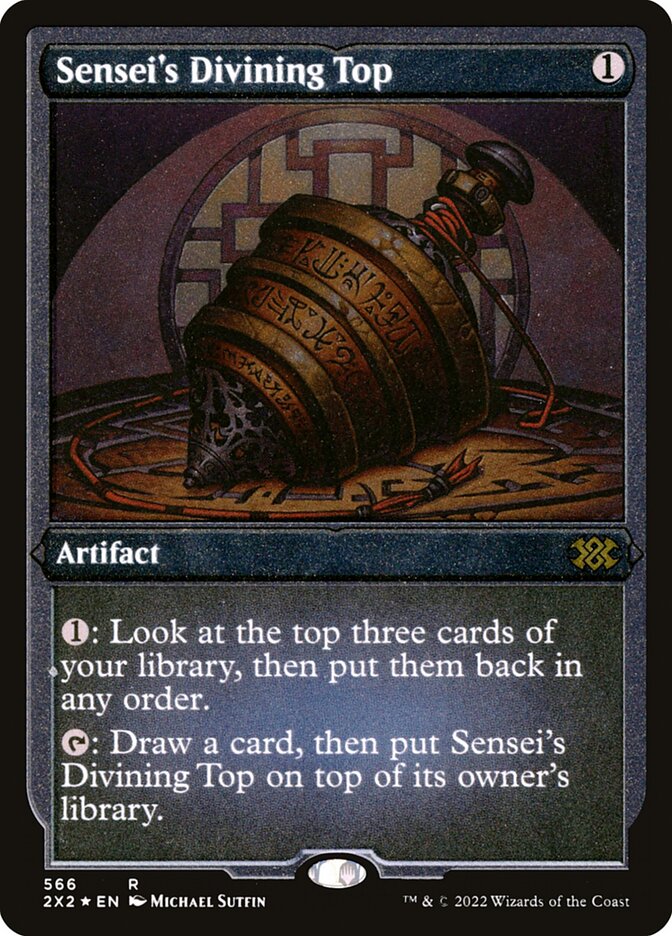 Sensei's Divining Top card front