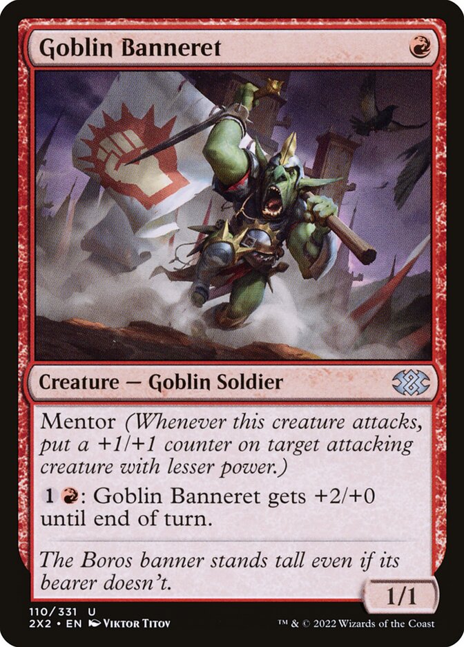 Goblin Banneret card front