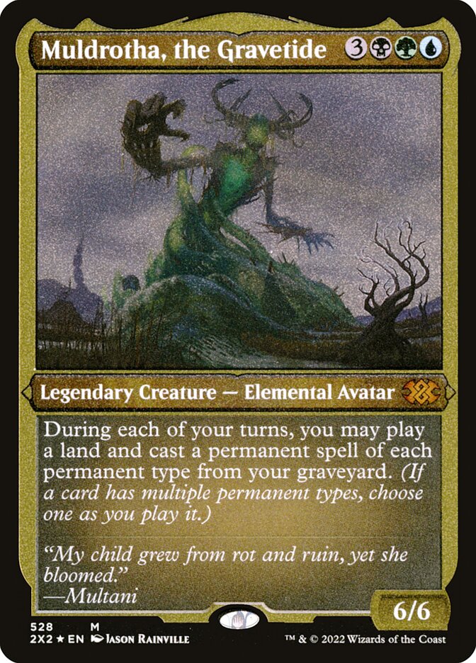 Muldrotha, the Gravetide card front
