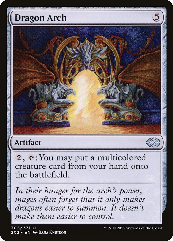 Dragon Arch card front