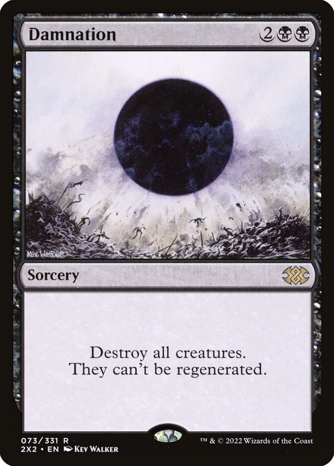 Damnation card front